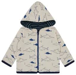 loud + proud loud + proud Babys & Kinder Wendejacke mit Kapuze, GOTS-zertifiziert – Produktbild 1 von 1