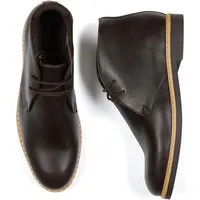 Will s Vegan Store Will's Vegan Store Herren vegan Desert Boots Signature Dunkelbraun – Produktbild 1 von 1
