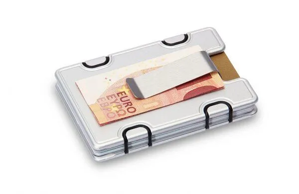Greencult Greencult Minimalistische Geldbörse aus Österreich M1, Silber, – Produktbild 2 von 2