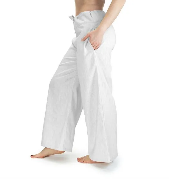 SCHAZAD Leinenhose DELUXE von SCHAZAD, Weiss, – Produktbild 3 von 3