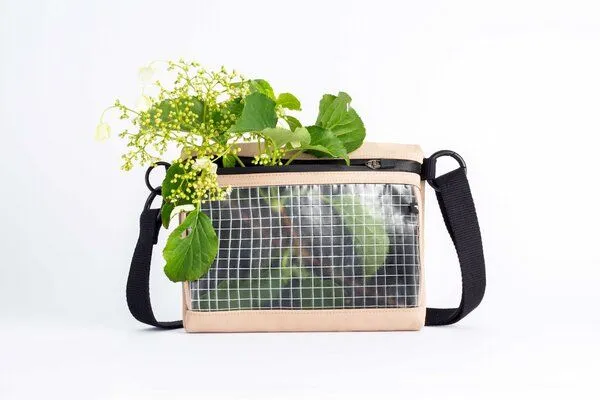 Faix-Design Faix-Design Bauchtasche aus recyceltem Polyester / transparent, Beige, – Produktbild 1 von 3