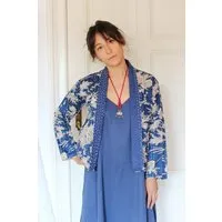 ManduTrap ManduTrap Boho Cardigan Damen – leichte Übergangsjacke aus recycelter Baumwolle (Kantha) – Sunaja – Produktbild 1 von 1