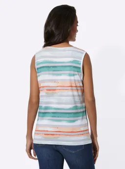 Witt Shirttop apricot-jade-bedruckt – Produktbild 1 von 1