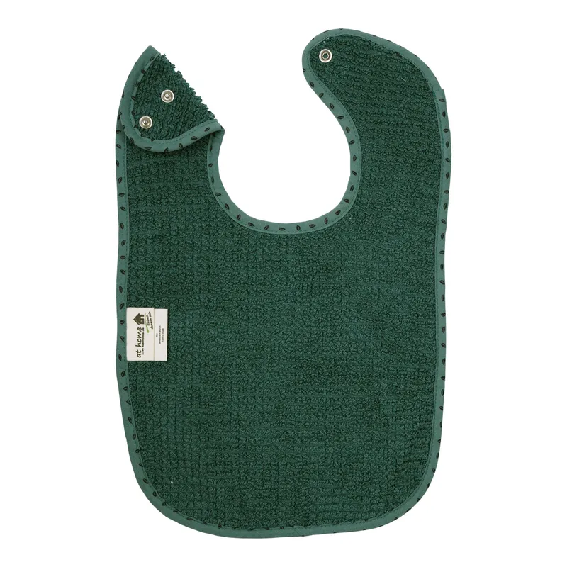 Wörner Wörner 2er-Pack Lätzchen mit Druckknopf 26x40 cm, Gruen, – Produktbild 1 von 2