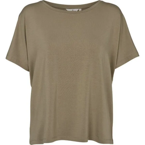 Basic Apparel Basic Apparel T-Shirt Joline aus Tencel (Lyocell), Vetiver (grün), – Produktbild 1 von 1