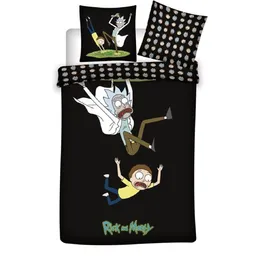 COFI 1453 COFI 1453 Rick and Morty Bio-Bettwäsche – Set aus Baumwolle – Produktbild 1 von 1
