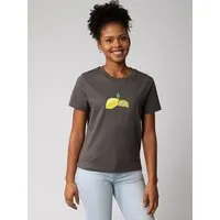 watapparel watapparel T-Shirt Frauen Lemon, Anthracite, – Produktbild 1 von 1