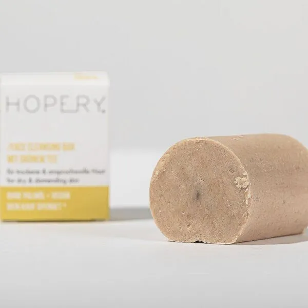 HOPERY HOPERY Gesichtsreinigung für trockene Haut - Face cleansing bar mit grünem Tee – Produktbild 3 von 3