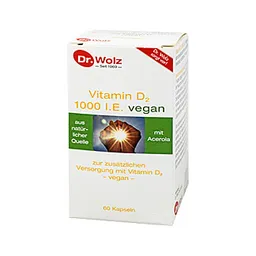 Vitamin D2 1000 Ie Vegan – Produktbild 1 von 1