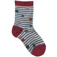 Leela Cotton Leela Cotton Kinder Socken Gepunktet aus 98% Bio-Baumwolle 3324 – Produktbild 1 von 1