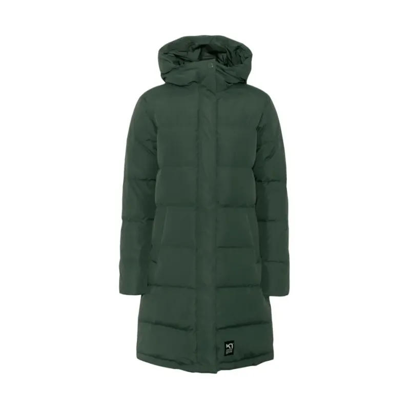 Kari Traa Lange Daunenjacke Damen Kari Traa Kyte, Vert, – Produktbild 1 von 1