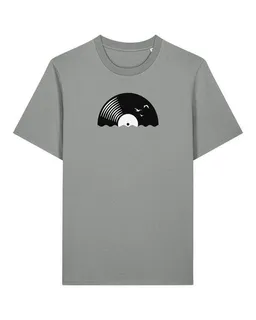 ilovemixtapes ilovemixtapes Vinyl Sun Schallplatte Unisex T-Shirt – Produktbild 1 von 1