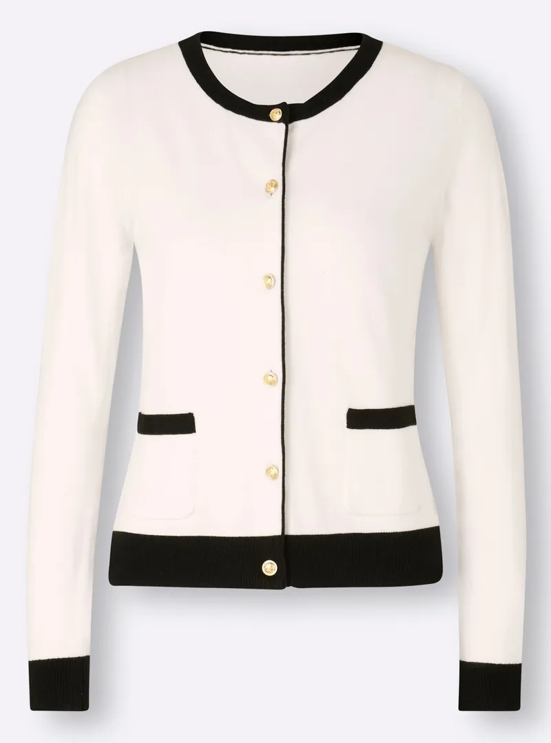 heine heine Cardigan ecru, Ecru, – Produktbild 1 von 2