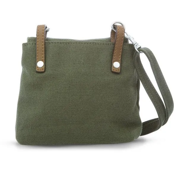 Pure Pure HF-0025 Hanf Schultertasche XS, Khaki, – Produktbild 2 von 2
