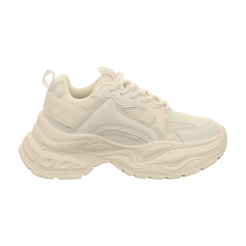 Buffalo Buffalo Yuno Vegan White Damen Sneaker Low, Weiß, – Produktbild 4 von 5