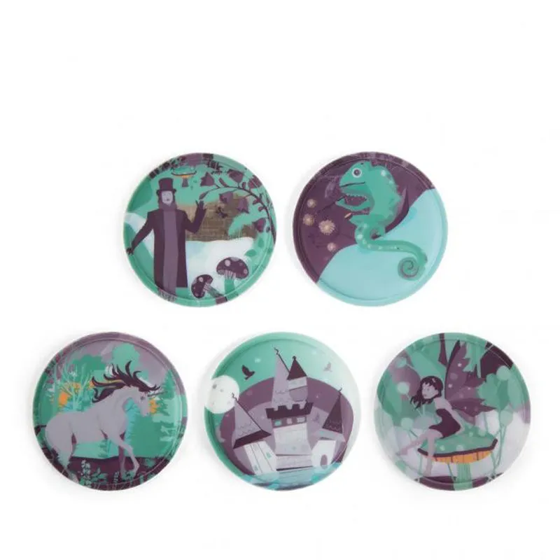 Ergobag Ergobag Kletties Set matt, 5-teilig Zauberwald, Multicolored, – Produktbild 1 von 1