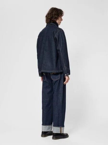 Nudie Jeans Nudie Jeans Howie Chore Jacket One Wash, Blau, – Produktbild 2 von 4