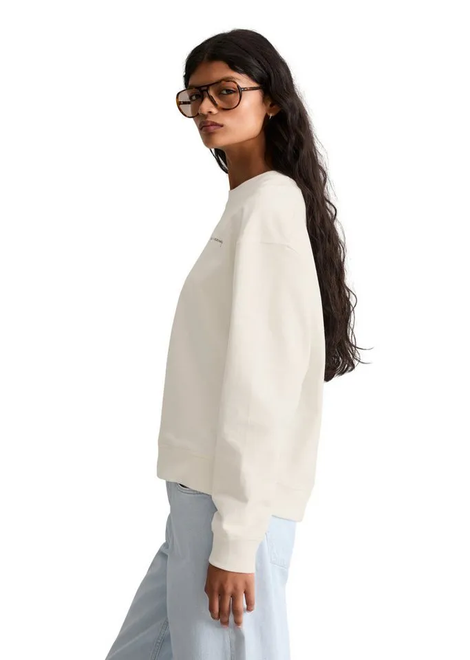 Marc O'Polo DENIM Sweatshirt mit markantem Rückenprint, Weiß, – Produktbild 2 von 5
