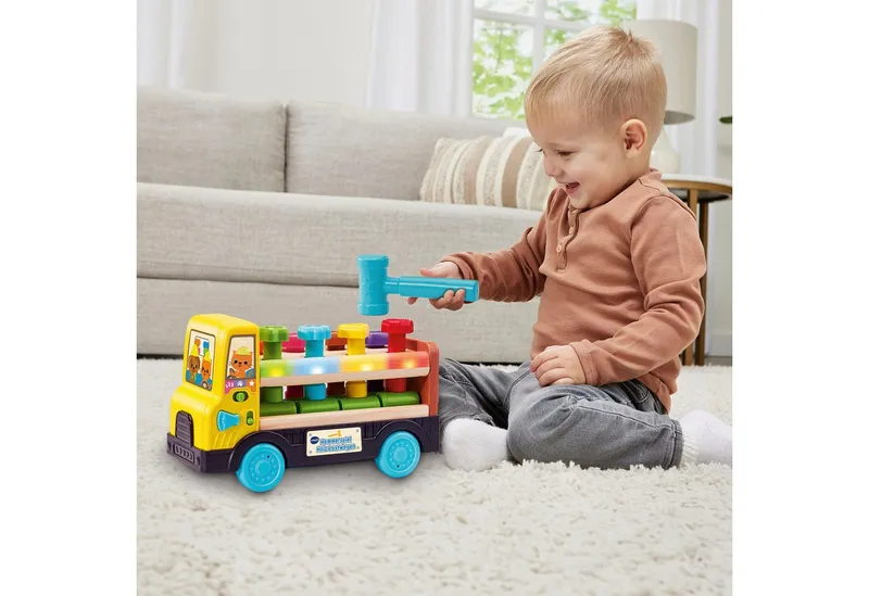 Vtech Vtech Lernspielzeug Hammerspiel Holz-Lastwagen, Bunt, – Produktbild 4 von 4