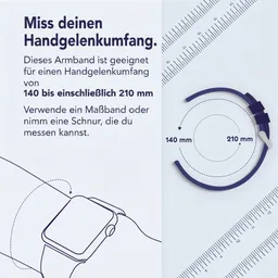 imoshion imoshion Flexibles Silikonarmband - Universelle 20 mm Anschluss – Produktbild 1 von 1