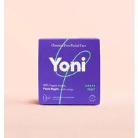 Yoni Yoni Maxi-Binde Night mit Flügeln - 100 % Bio-Baumwolle – Produktbild 1 von 1