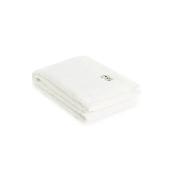 thies thies 1856 ® veganes Handtuch aus japanischer Biobaumwolle ungefärbt, White (weiß), – Produktbild 1 von 4