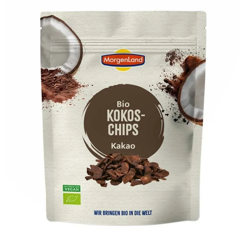 Morgenland Morgenland Süßigkeit Kokoschips - Kakao 55g – Produktbild 1 von 1