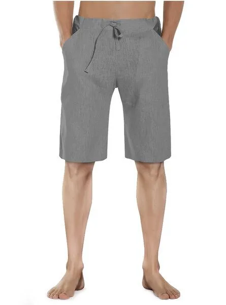 SCHAZAD Leinenshort von SCHAZAD, Grau, – Produktbild 1 von 3