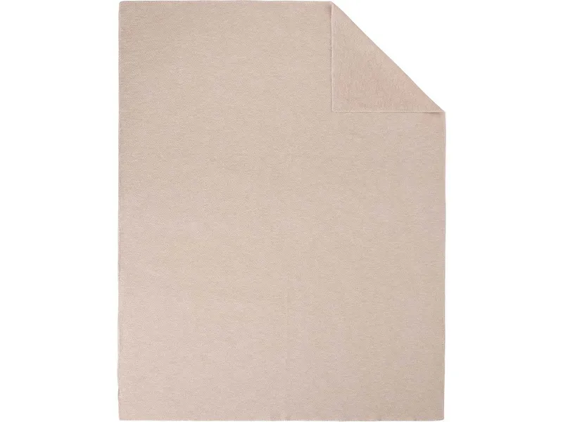 IBENA IBENA Wohndecke 'Charlotte' 70 x 100 cm, beige – Produktbild 1 von 1