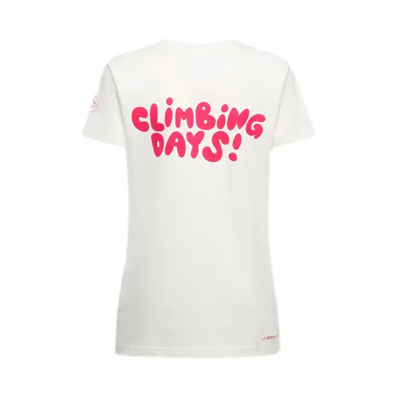 La Sportiva Damen T-Shirt La Sportiva Climbing Days, Blanc, – Produktbild 1 von 1