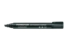 Staedtler Staedtler Permanentmarker 'Lumocolor 350' schwarz mit Keilspitze – Produktbild 1 von 1
