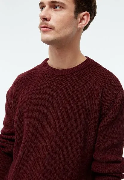 Givn Berlin Givn Berlin Strickpullover Brendan, Burgundy, – Produktbild 4 von 4