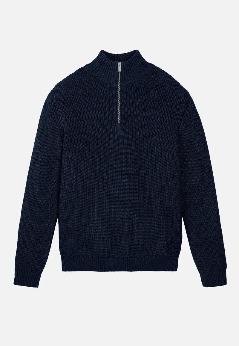 recolution Recolution Herren vegan Pullover Stricken Helantium Dark Navy, Extra dunkelblau, – Produktbild 1 von 2