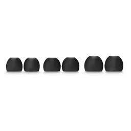 Hama Hama Silikon-Ersatzohrpolster, Größe S - L, 6 Stück, Schwarz (00221839) – Produktbild 1 von 1