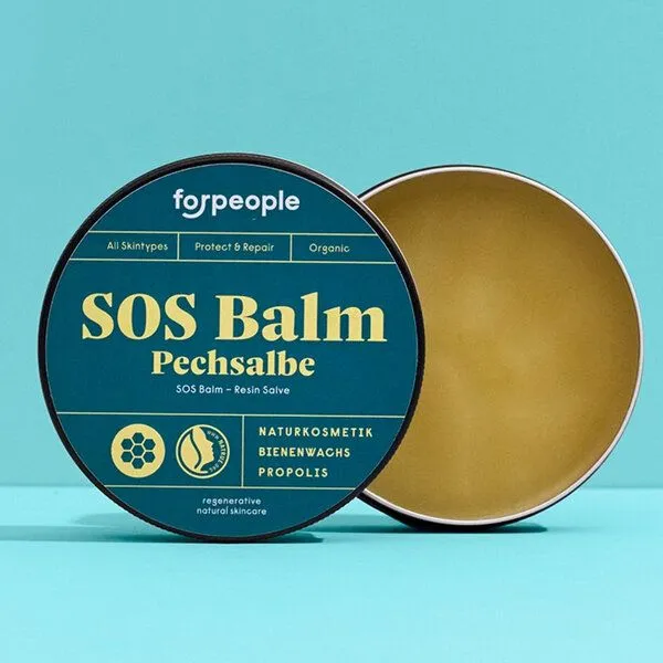 forpeople forpeople SOS-Pechsalbe mit Propolis - Duft Lärche/Bienenwachs - 150ml – Produktbild 1 von 4