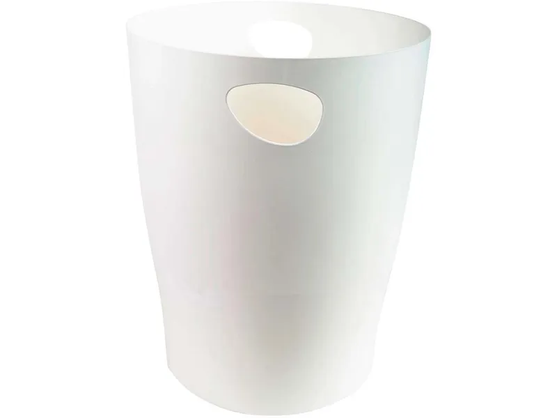 Exacompta Exacompta Papierkorb "Ecobin AutentiK" 15 l, weiß – Produktbild 1 von 1