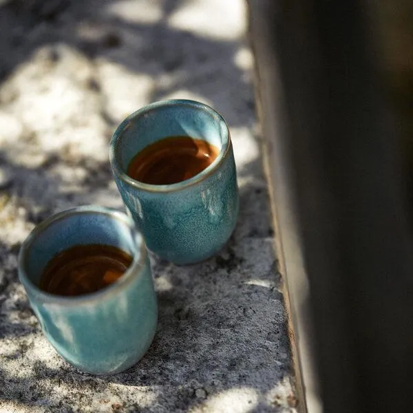 onomao onomao Espressobecher - Traditionell, Türkis, – Produktbild 3 von 4