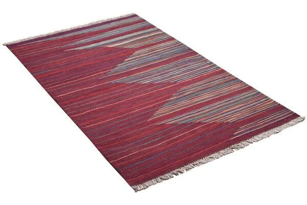 Rugtales Kelim Gashgai Mehrfarbig „Rugtales“ aus Schurwolle, 93x147 cm, Bunt, – Produktbild 4 von 4