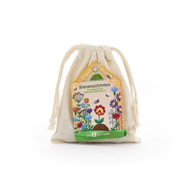 Die Stadtgärtner Die Stadtgärtner Bienenschmaus | Samenbomben mit Saatgut für Bienen – Produktbild 2 von 2