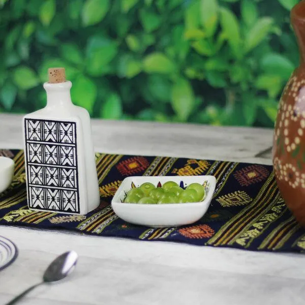 Mitienda Shop Mitienda Shop Snackschale aus Keramik Jasmin aus Tunesien – Produktbild 4 von 4
