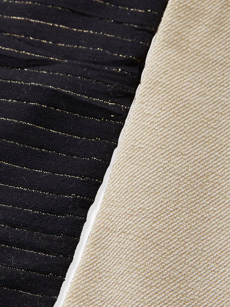 Vertbaudet 2er-Pack festliche Mädchen Feinstrumpfhosen, Pack beige glanzeffekt, – Produktbild 2 von 2