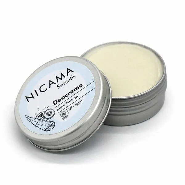 NICAMA NICAMA Deocreme Sensitiv ohne Natron – Produktbild 1 von 3