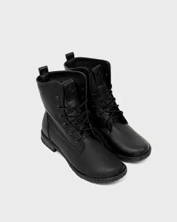 BOHEMA BOHEMA Damen vegan Stiefel Workers No. 2 Schwarz – Produktbild 1 von 1