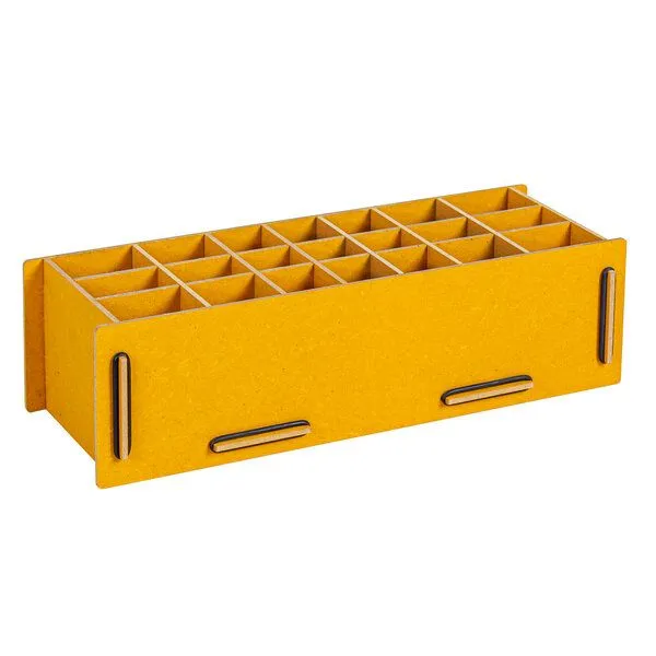 WERKHAUS WERKHAUS Stiftebox XL, Goldgelb, – Produktbild 1 von 4