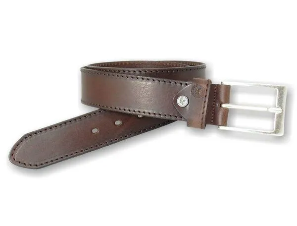 Greenbelts Greenbelts Herren Ledergürtel BEN, Brown, – Produktbild 3 von 3