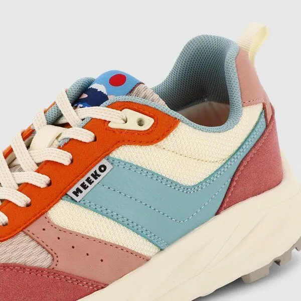 MEEKO MEEKO PONGO – Technische und nachhaltige Sneaker, Cyan, – Produktbild 3 von 4
