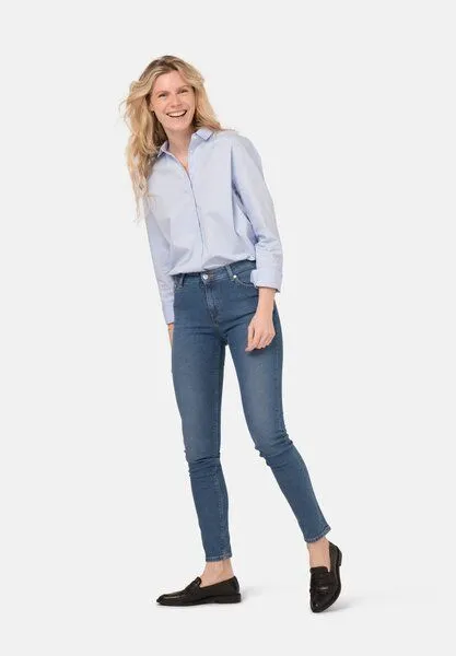 MUD Jeans MUD Jeans Jeans Skinny Fit - Hazen - Pure Blue – Produktbild 7 von 8