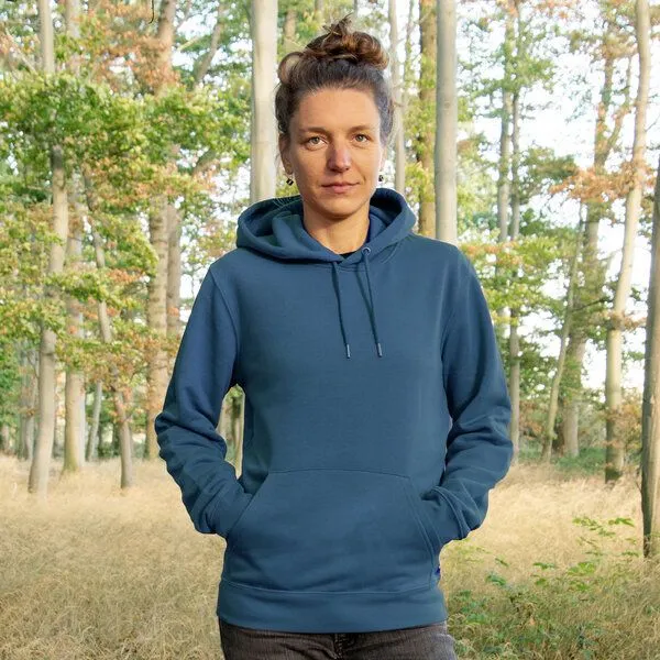 Cmig Cmig Unisex Hoodie Franzi Fuchs, Blau, – Produktbild 3 von 4