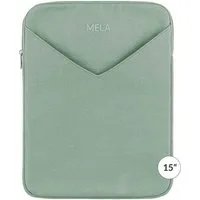 MELA Laptophülle SUMIT | von MELA | Fairtrade & GOTS zertifiziert, Sage, – Produktbild 1 von 1