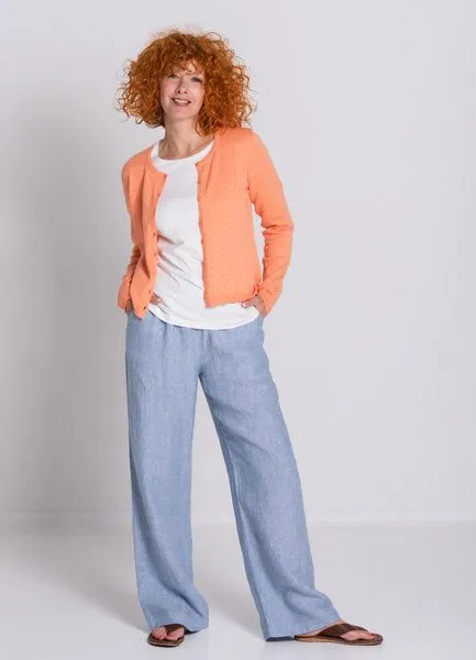Heidekönigin Heidekönigin Leinenhose Delavé, Anthrazit, – Produktbild 2 von 4